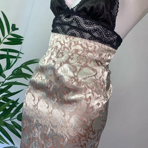 v i n t a g e :: Glam 2pcs Brocade Bombshell Pencil Skirt Peplum Blazer - Picture 5 of 16